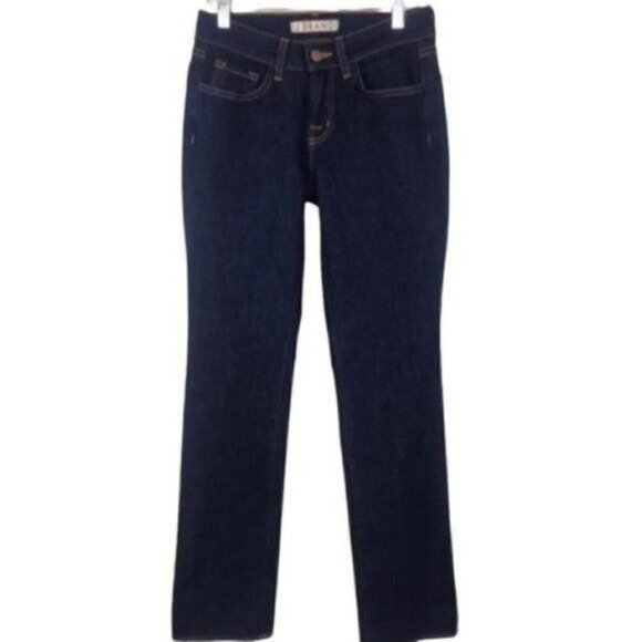 J Brand Curvy Fit Stright Leg Dark Wash Jeans size 28 Style # 370051528 - Picture 2 of 8